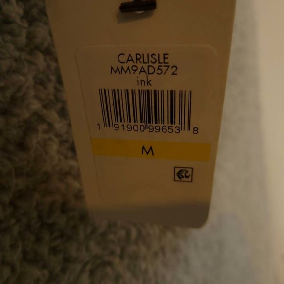 Marc New York Mens Carlisle Puffer Jacket Blue Waist Length Pockets Zipper M New - Picture 8 of 9